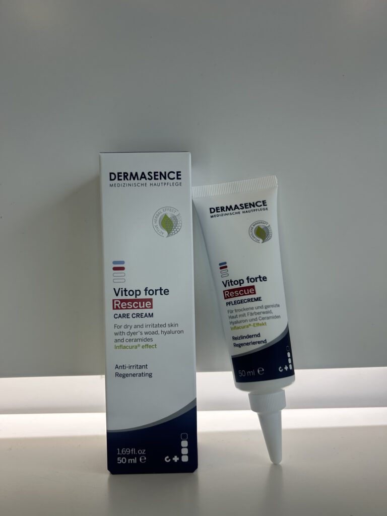 Dermasence Vitop Forte Rescue Care Cream bij eczeem – kalmerende crème voor droge en geïrriteerde huid